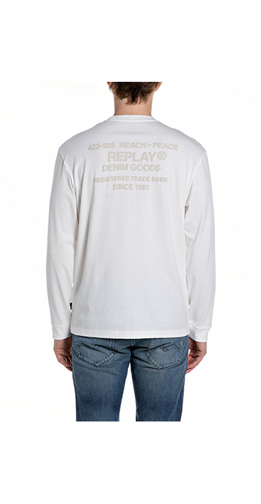 オープンエンドジャージーロングTシャツ 詳細画像